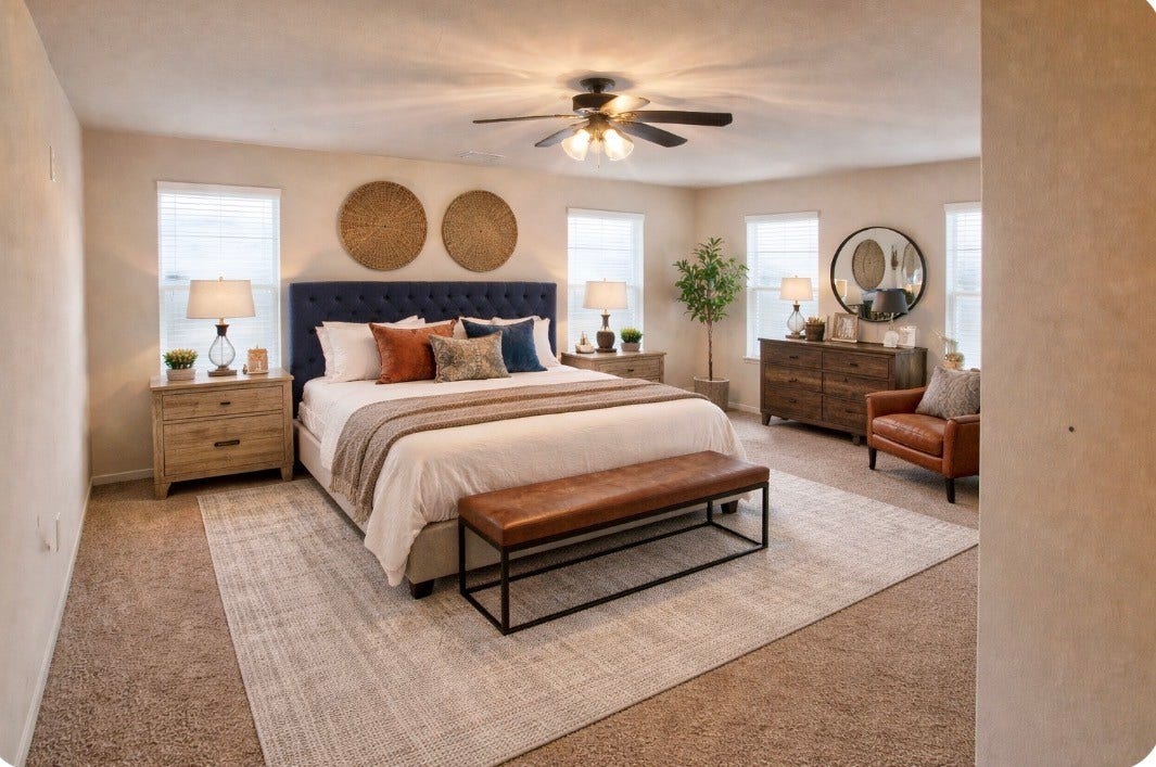 1230 Martinez Court, Friendswood, TX 77546 Second large primary bedroom with private bath upstairs