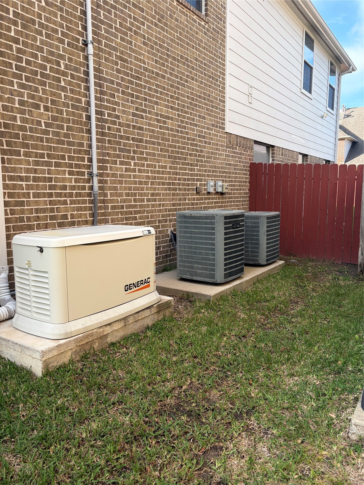 1230 Martinez Court, Friendswood, TX 77546 Four house generator two large AC units