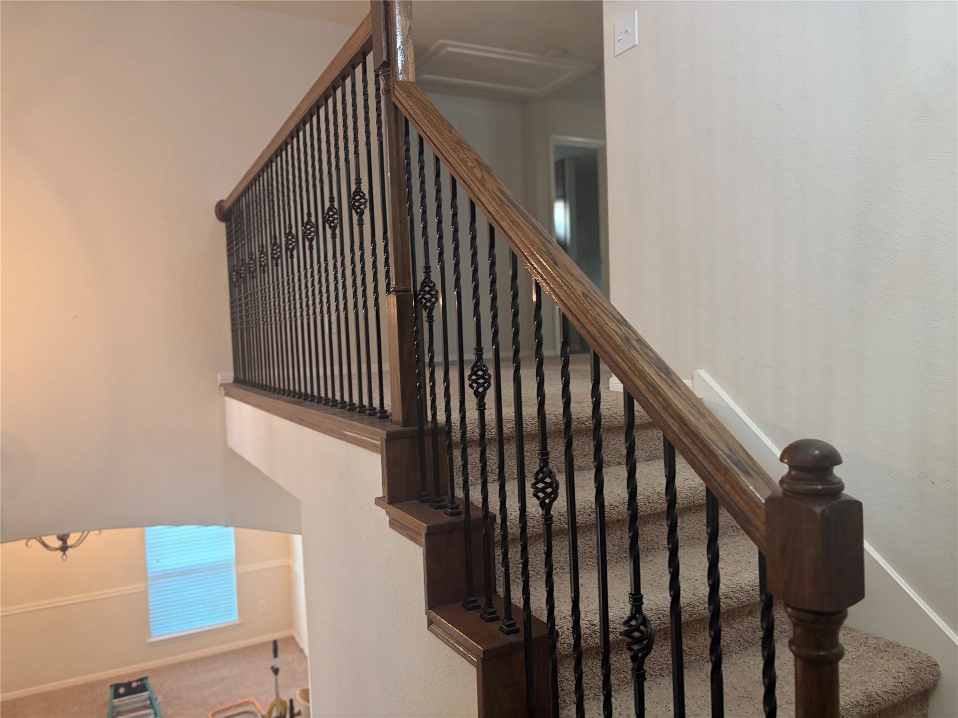 1230 Martinez Court, Friendswood, TX 77546 Beautifully crafted wrought iron railing