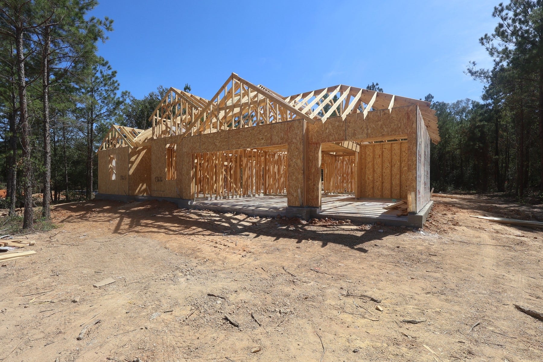 One story home with 4 bedrooms, 3.5 baths, and 4 car tandem garage.