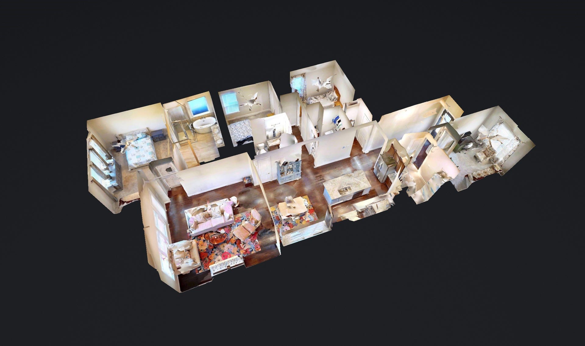 You can tour this absolutely incredible home from the comfort of your own computer in 3D. Do not forget to click the link to the virtual tour and see all this home has to offer!