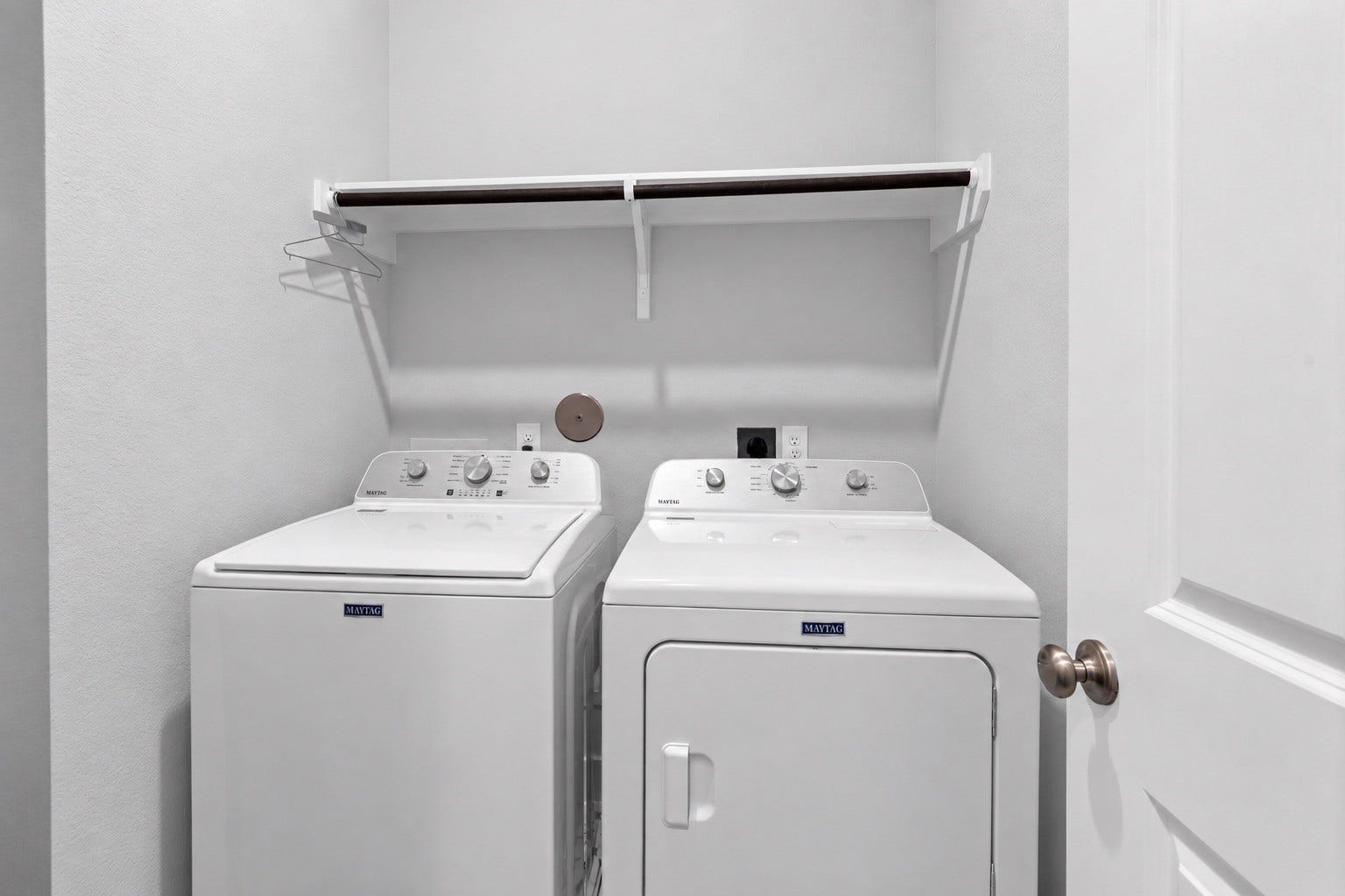 Dedicated laundry space designed for maximum utility and everyday convenience