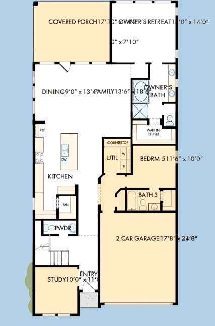 The success of a floor plan is the way you can move through itYoull be amazed at how well this home livesWe call it traffic patterns.