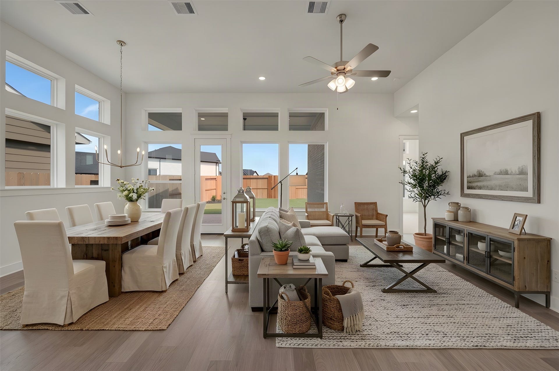Virtually staged to give you the visual you need to see furniture placement and how the home can live.