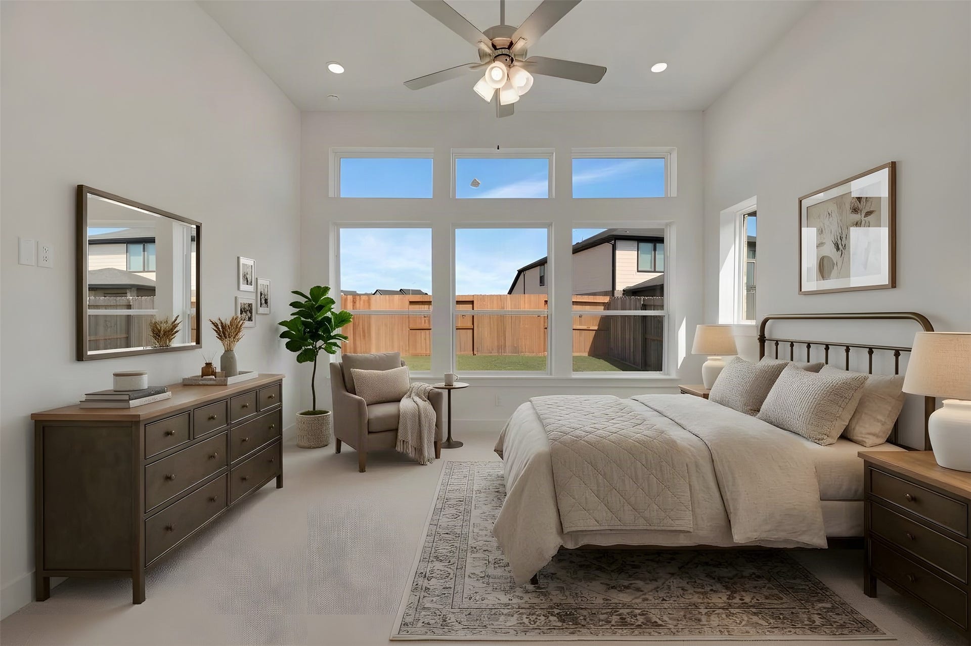 Virtually staged to give you the visual you need to see furniture placement and how the home can live.