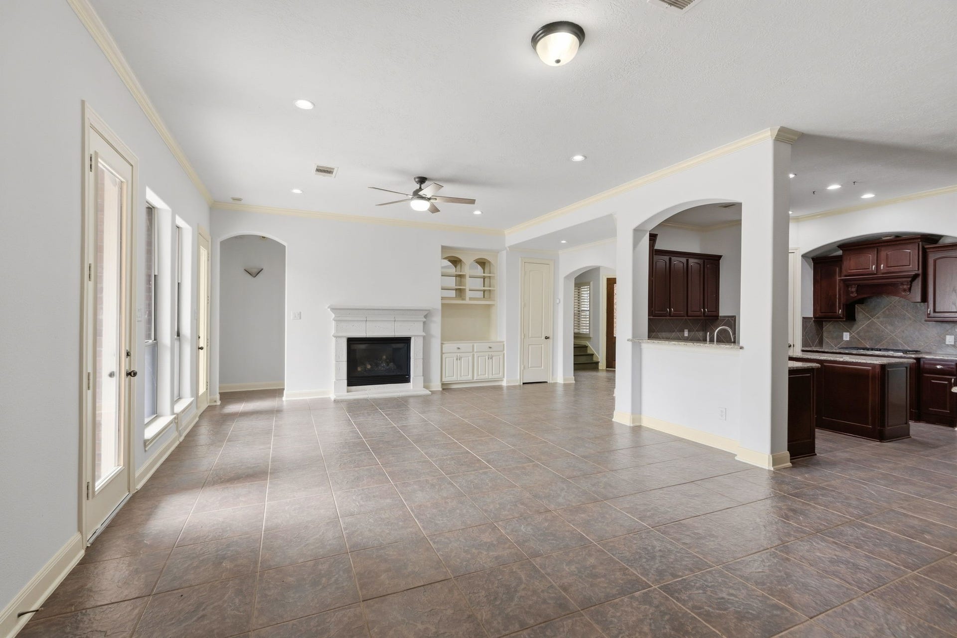 Home has fresh paint including all molding, trim and windows.   Don't miss the low tax rate!
