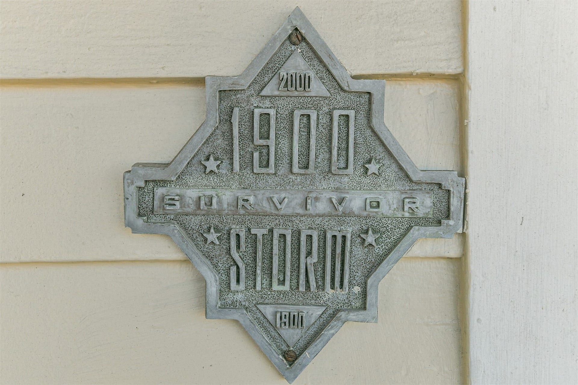1927 Broadway Street, Galveston, TX 77550 When the Great Storm of 1900 arrived almost without warning, much of Galveston Island was decimated. This plaque represents a testament to the resilience of Galveston's built history and the community of people to which it still serves.
