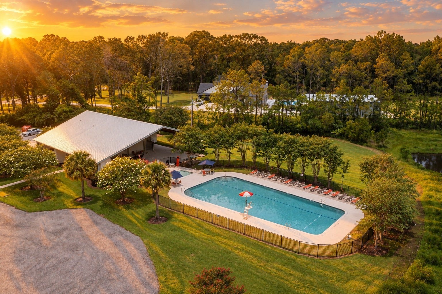 28938 Reserve Bend Drive, Huffman, TX 77336 Commons community pool.