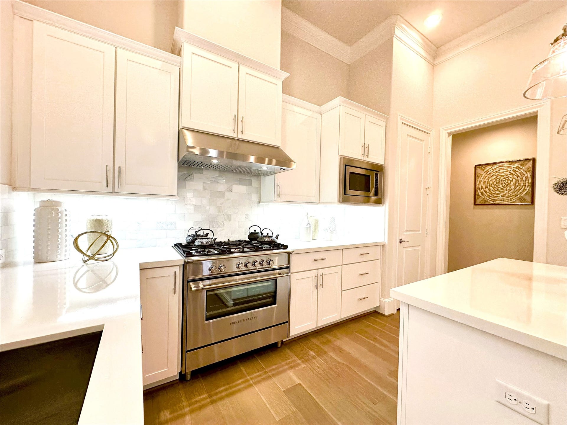 8710 Park Kolbe Lane, Houston, TX 77080 High End Fisher Paykel Appliances - 36 Slide-in Gas Range - Convection Oven - Double Cabin Dishwasher