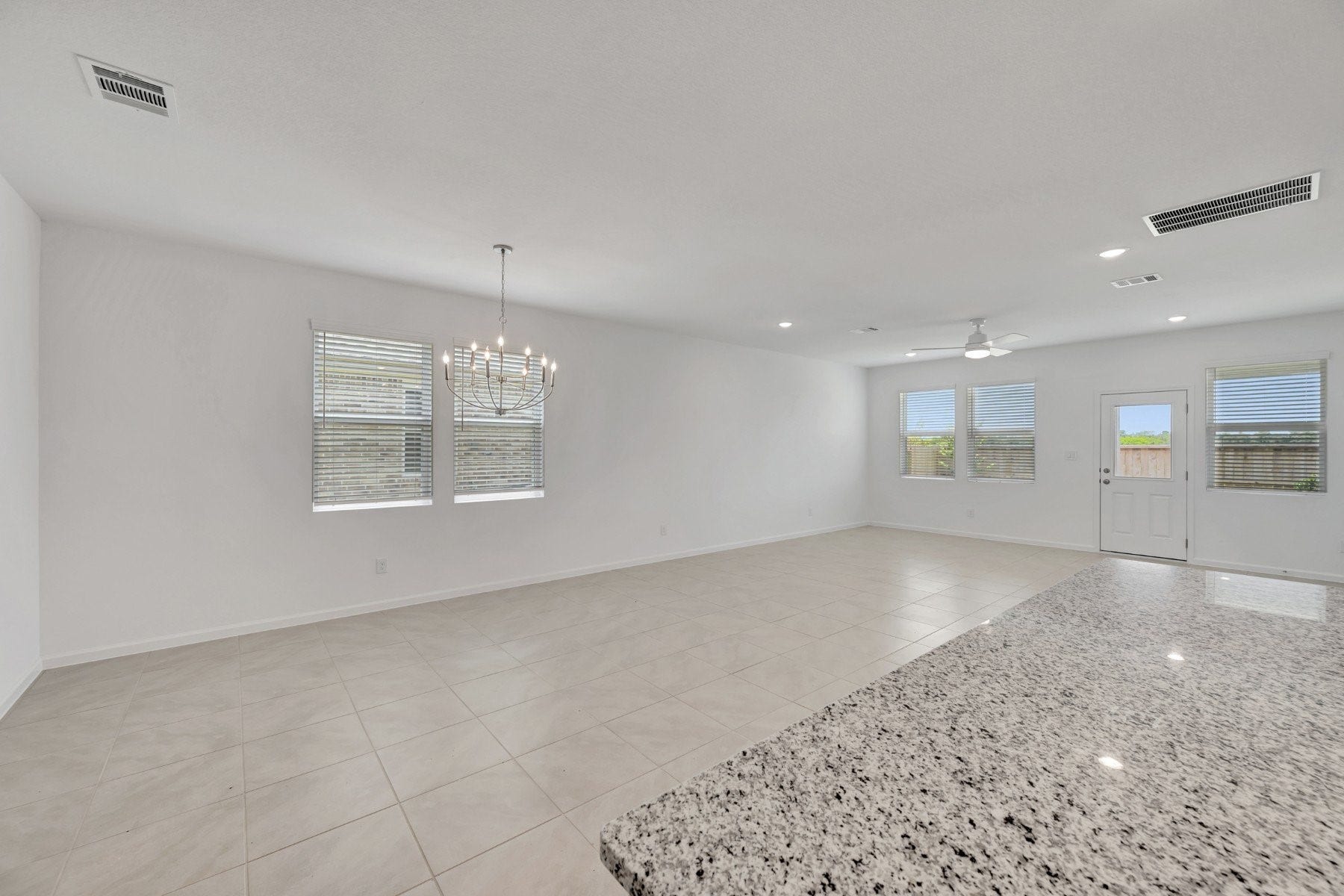 347 West Rose Marie Lane, Montgomery, TX 77356 Kitchen open to the dining area and great room