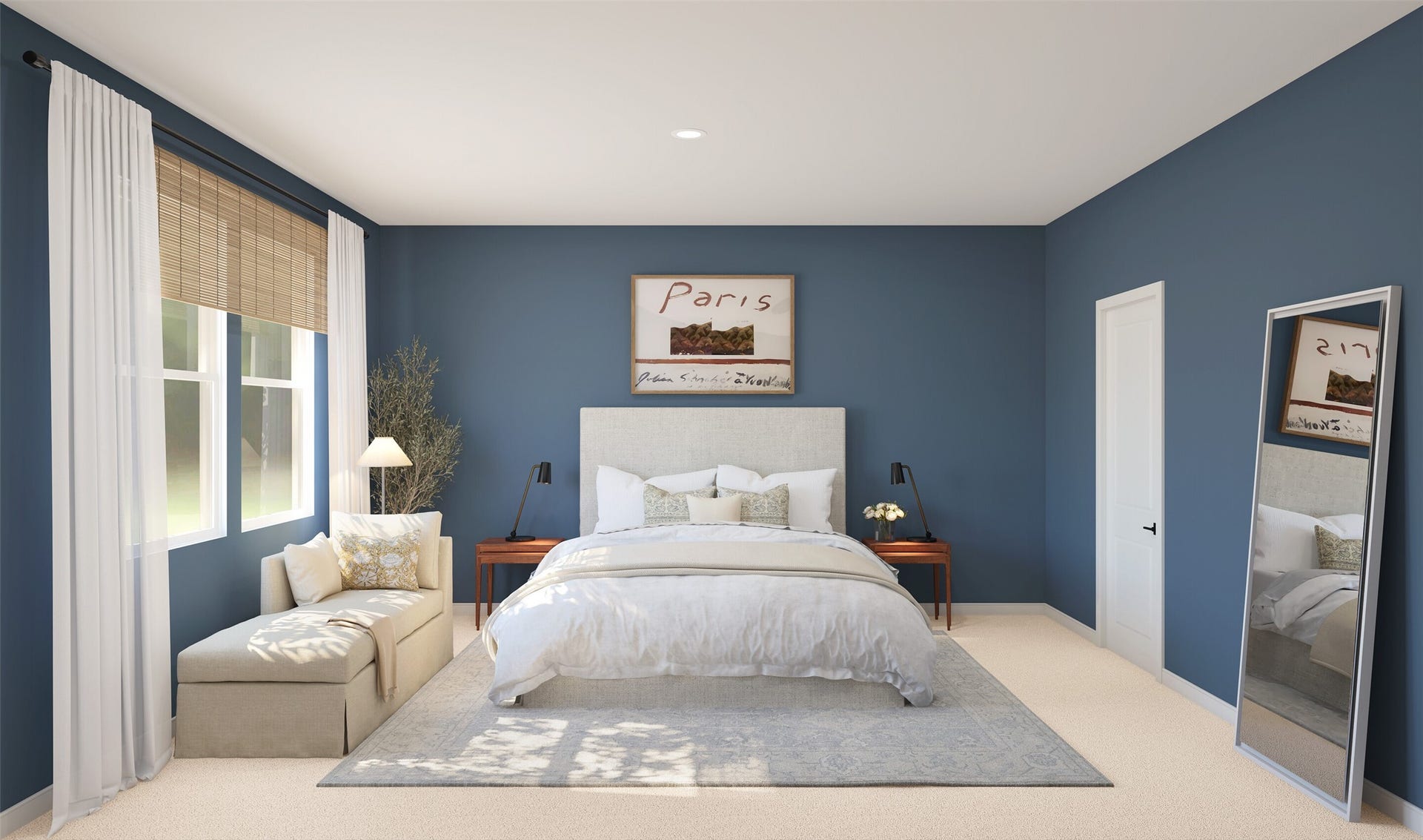 347 West Rose Marie Lane, Montgomery, TX 77356 Spacious primary suite (*Artist rendering used for illustration purposes only.)