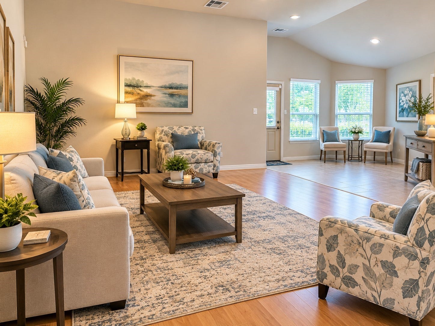 5406 Floral Valley Lane, Katy, TX 77449 Family Room virtual enhancement