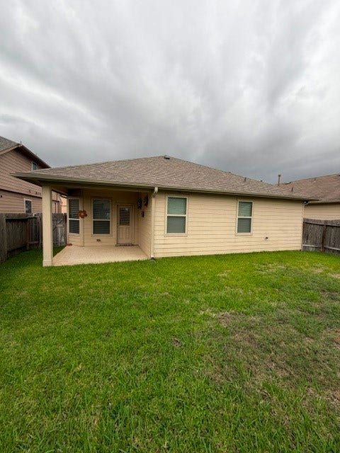 5406 Floral Valley Lane, Katy, TX 77449 Spacious Backyard with Covered Patio