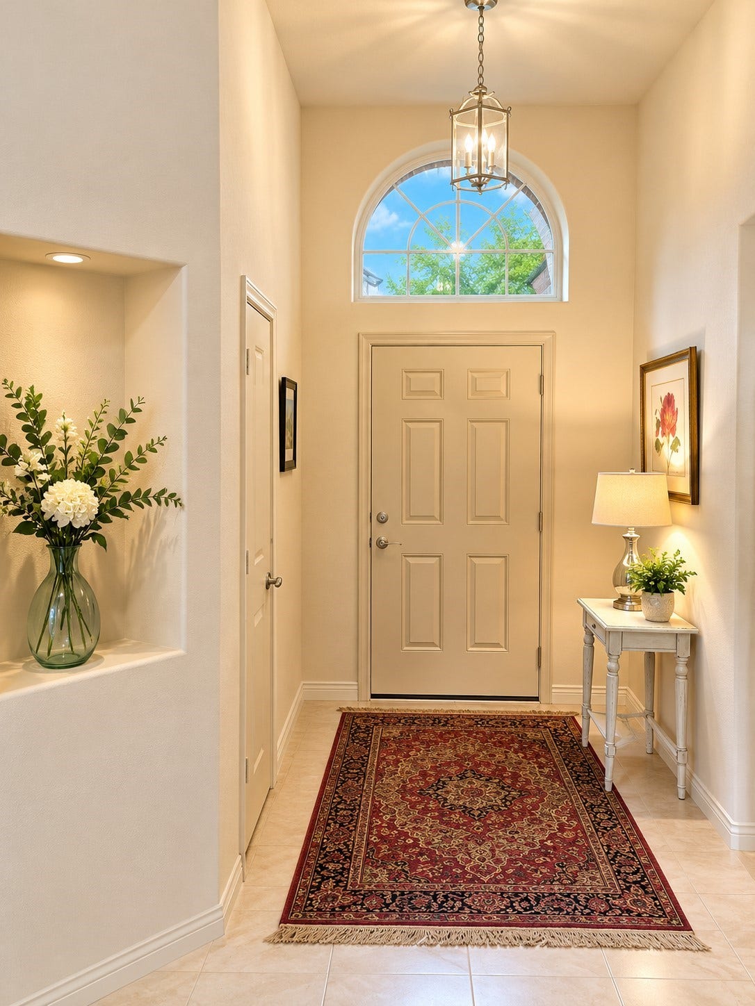5406 Floral Valley Lane, Katy, TX 77449 Front Entry virtual enhancement