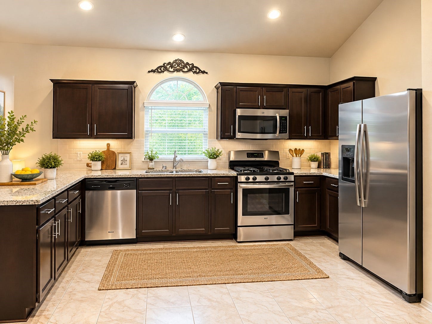 5406 Floral Valley Lane, Katy, TX 77449 Spacious Kitchen virtual enhancement