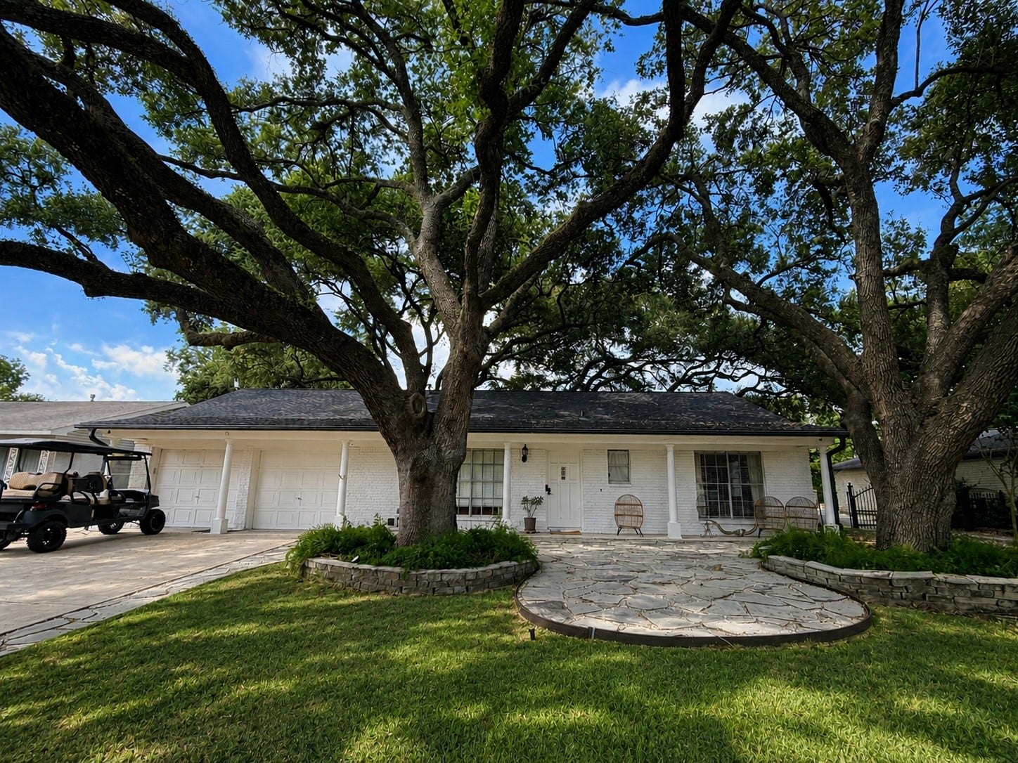 15810 Acapulco Drive, Jersey Village, TX 77040 Welcoming front elevation with classic curb appeal