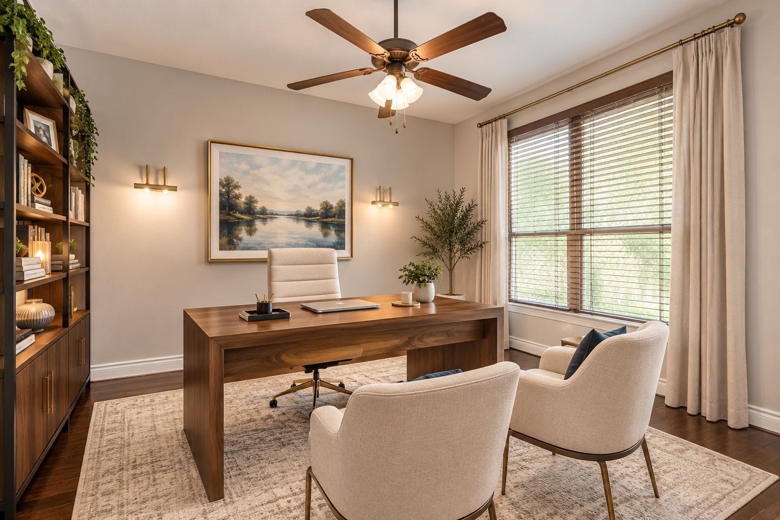 9422 Brannok Lane, Tomball, TX 77375 Virtually staged office