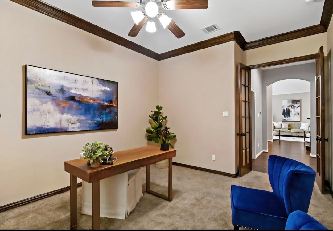 3318 Sunset Field Lane, Missouri City, TX 77459 Office/Extra Room/1st