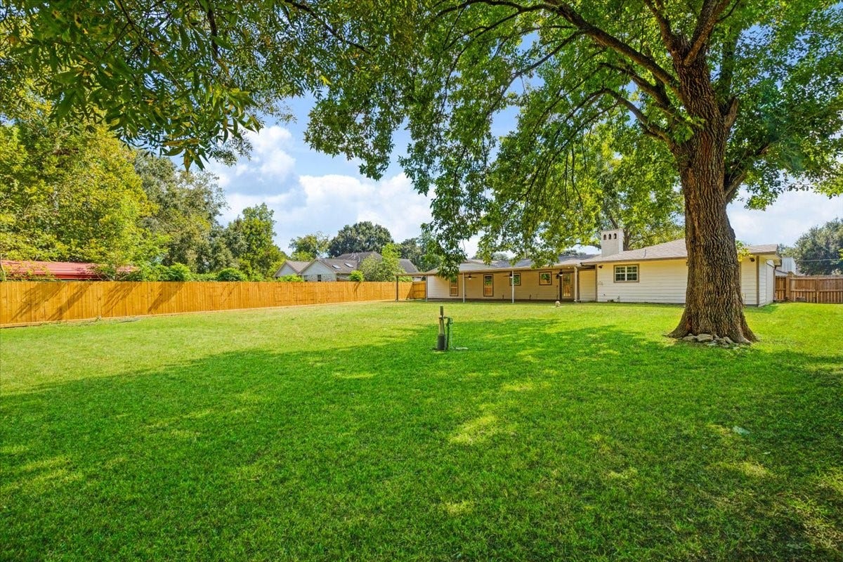 6327 Westcreek Drive, Brookside, TX 77581 Peaceful backyard setting with mature shade trees and NO BACK NEIGHBORS!