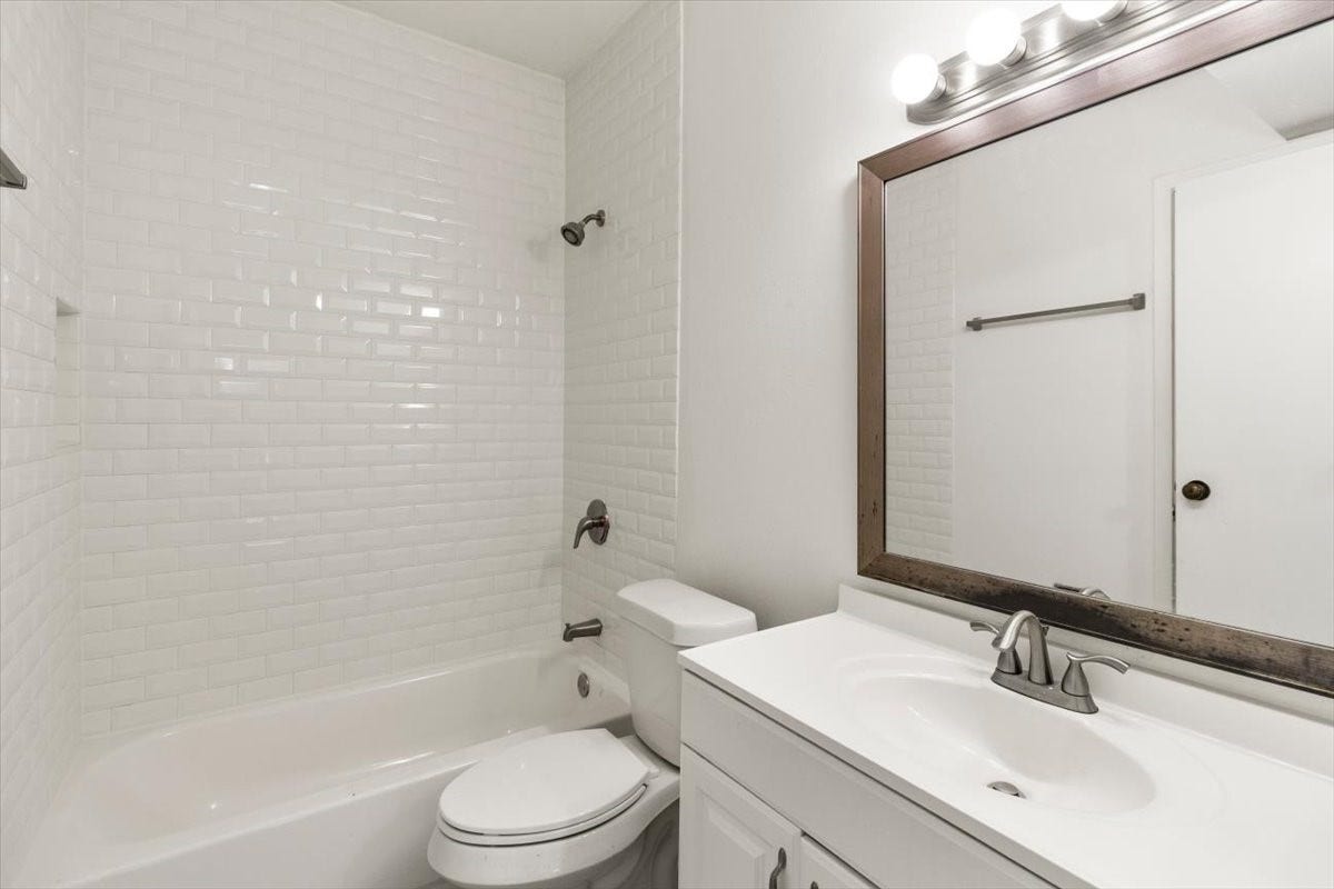 2025 Augusta Drive, #203, Houston, TX 77057 Bathroom With Updated Tile