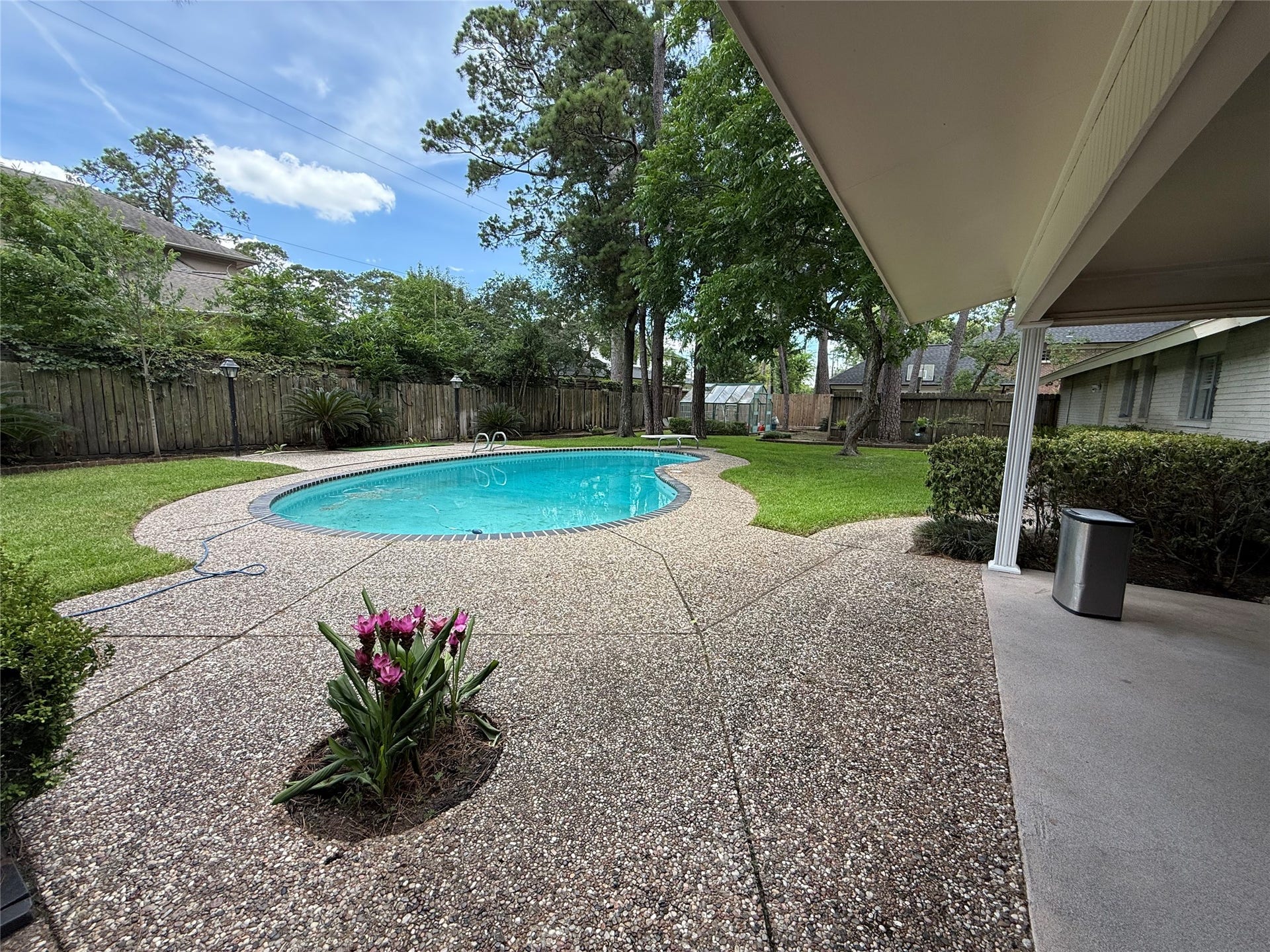 11915 Steppingstone Lane, Houston, TX 77024 backyard