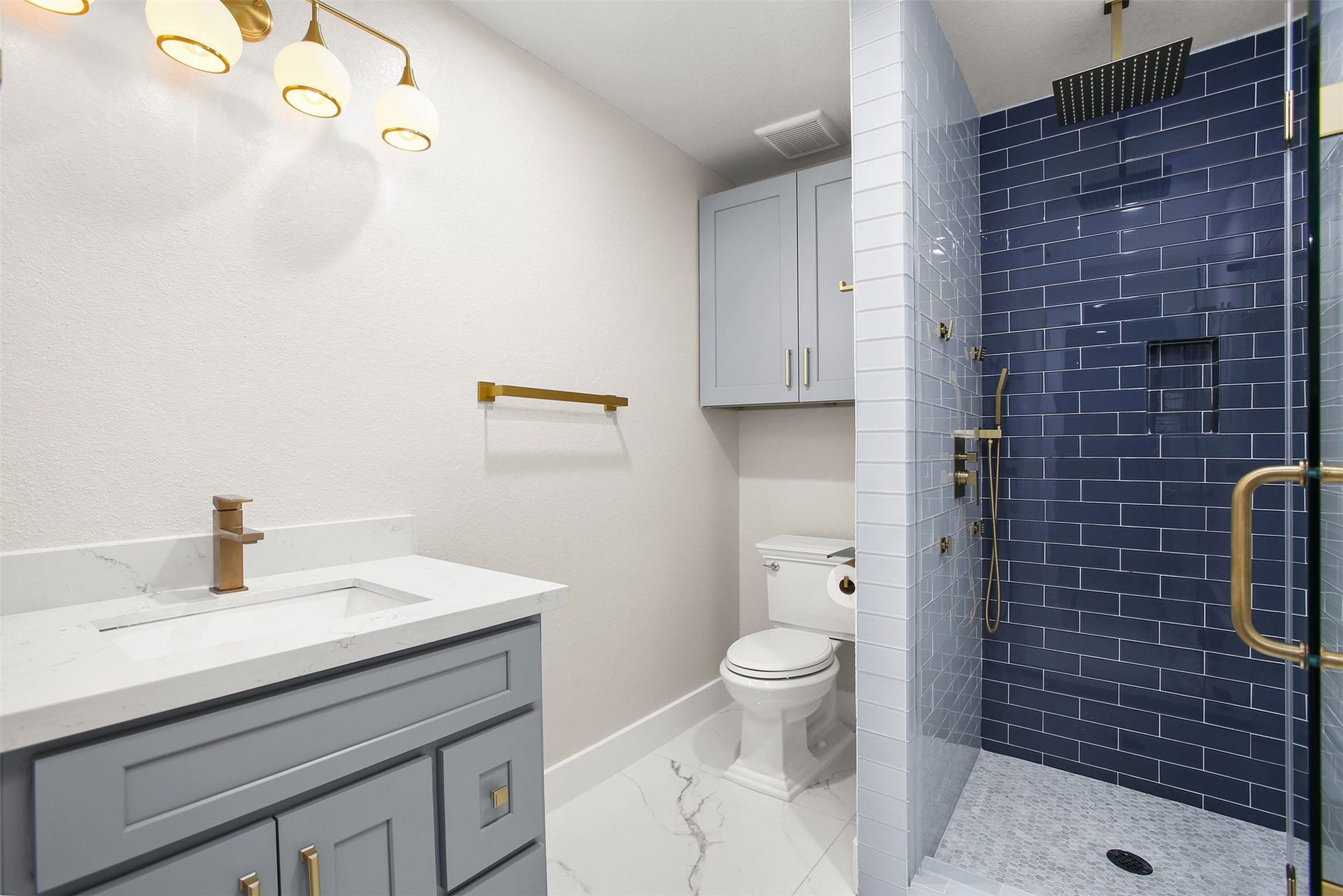 Bathroom mirrors have since been installed(not shown in photo).