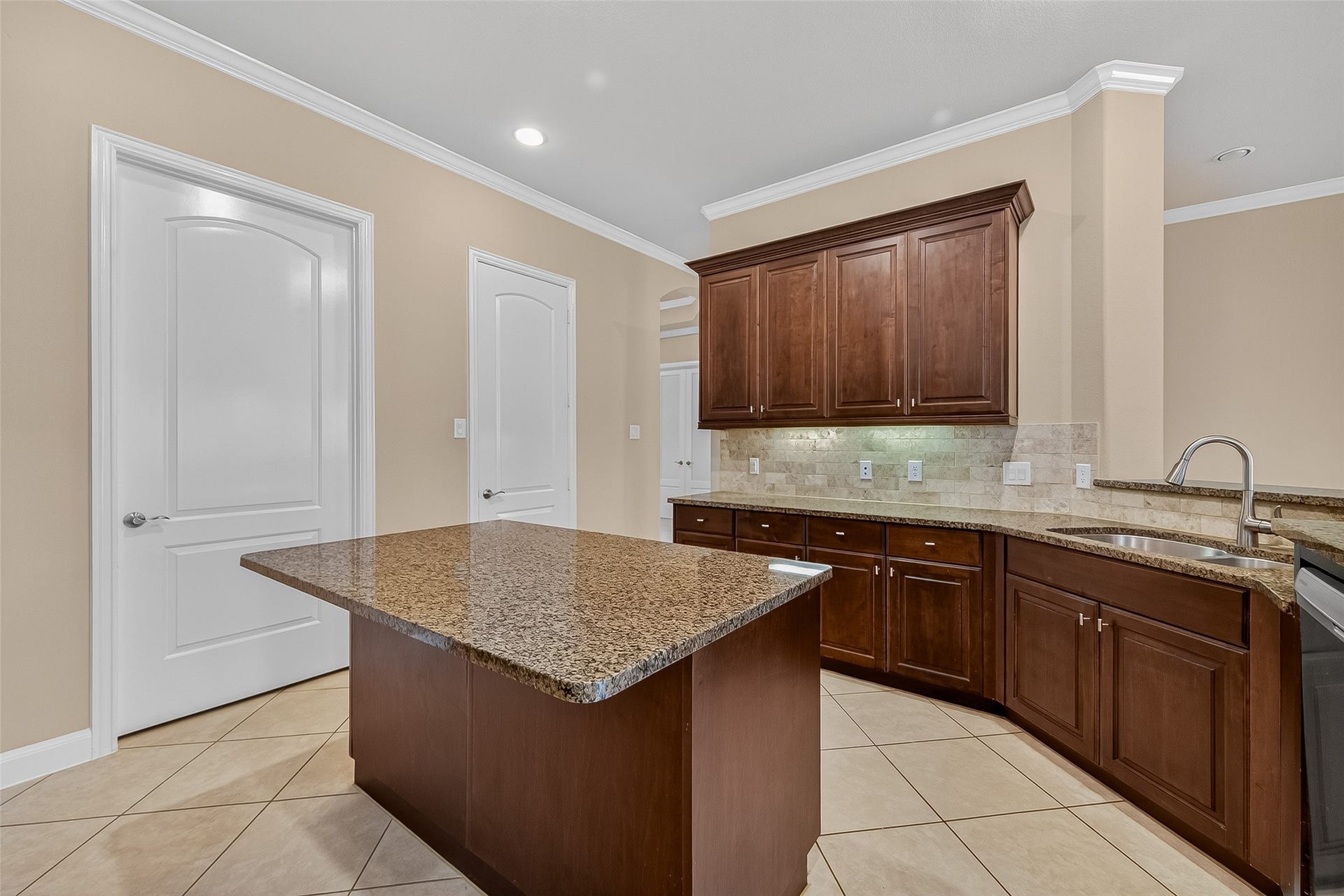 Big kitchen island