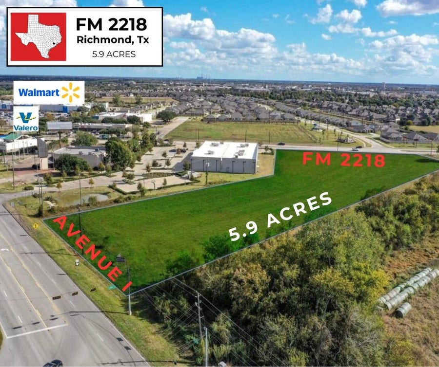 Property photo for 000 Fm 2218 Road, Richmond, TX