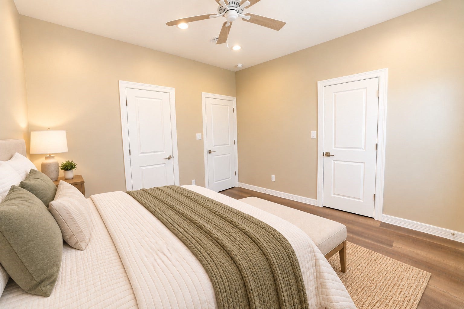 3248 Creekmont Drive, Houston, TX 77091 staged bedroom 2