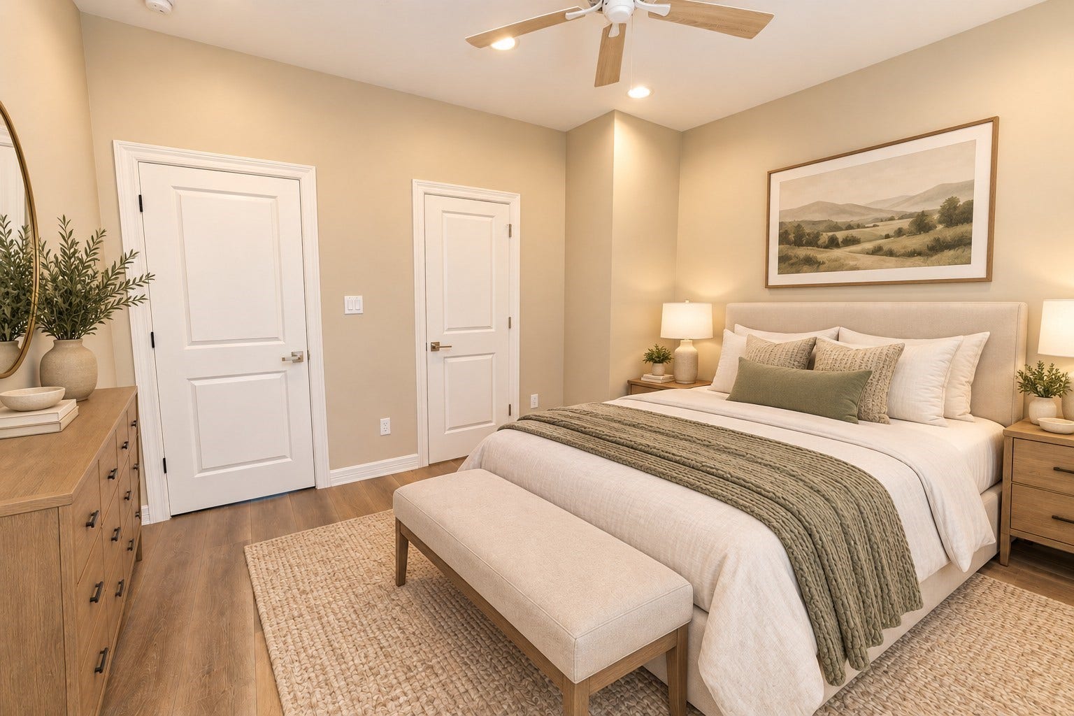 3248 Creekmont Drive, Houston, TX 77091 staged bedroom 1