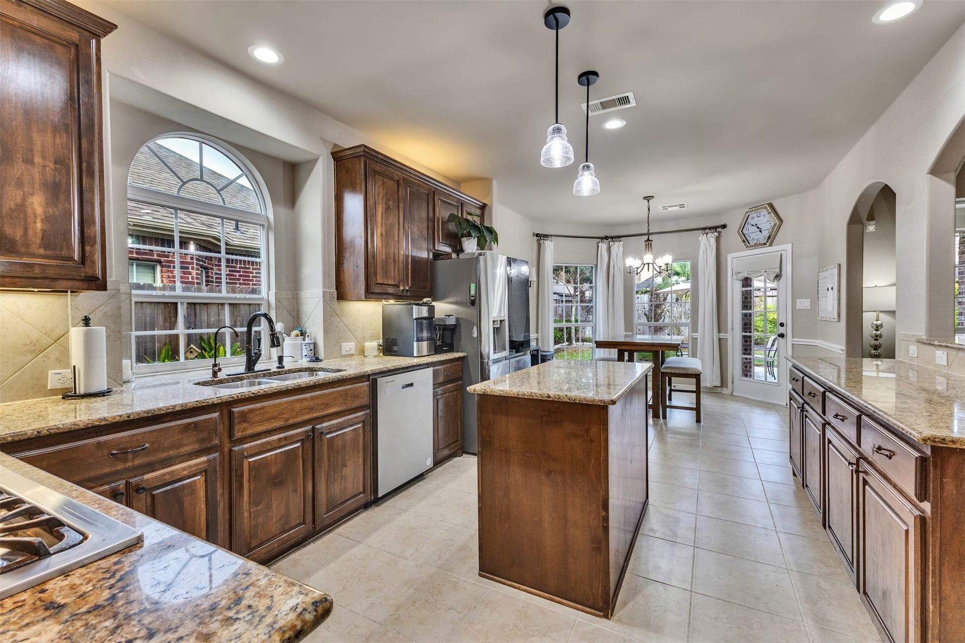The heart of the home! A spacious kitchen where cooking, conversation, and entertaining come together.