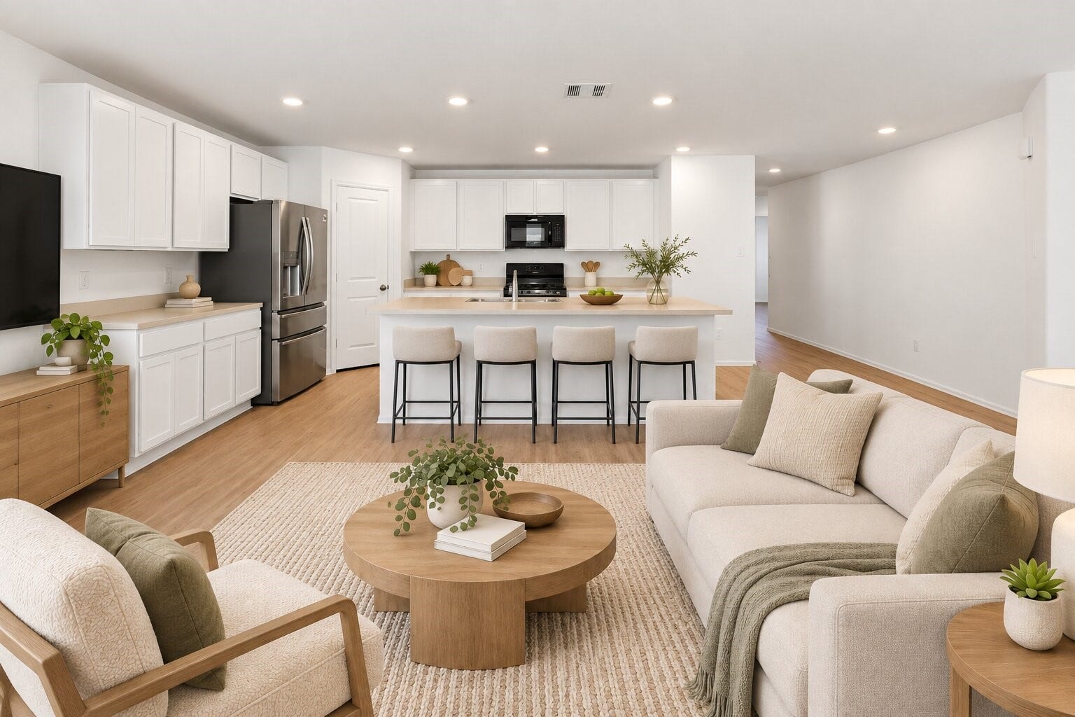 Tenant Occupied - Virtual Staging - Representative Photo