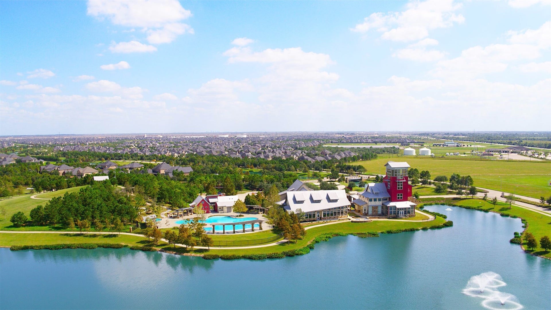 27707 Lakeway Trail Lane, Fulshear, TX 77441 The home of our iconic 140-foot water slide, Adventure Island is one of our most popular amenities. The enormous resort-style swimming pool is a great place to cool down. Let the kids have a blast at the Splash-n-Spray Park, while you play it cool lounging on the shaded deck. Theres even a wading pool, dedicated lap lanes and tanning shelves with water jets. Whether you like to relax or play, Adventure Island Waterpark definitely makes a splash.