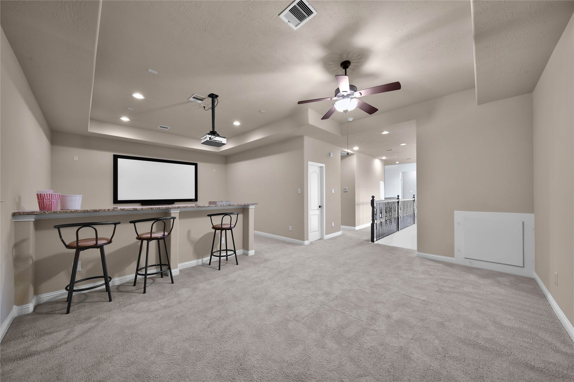 27707 Lakeway Trail Lane, Fulshear, TX 77441 Upstiars Gameroom/ Media has plenty of space for all the FUN you have in mind!