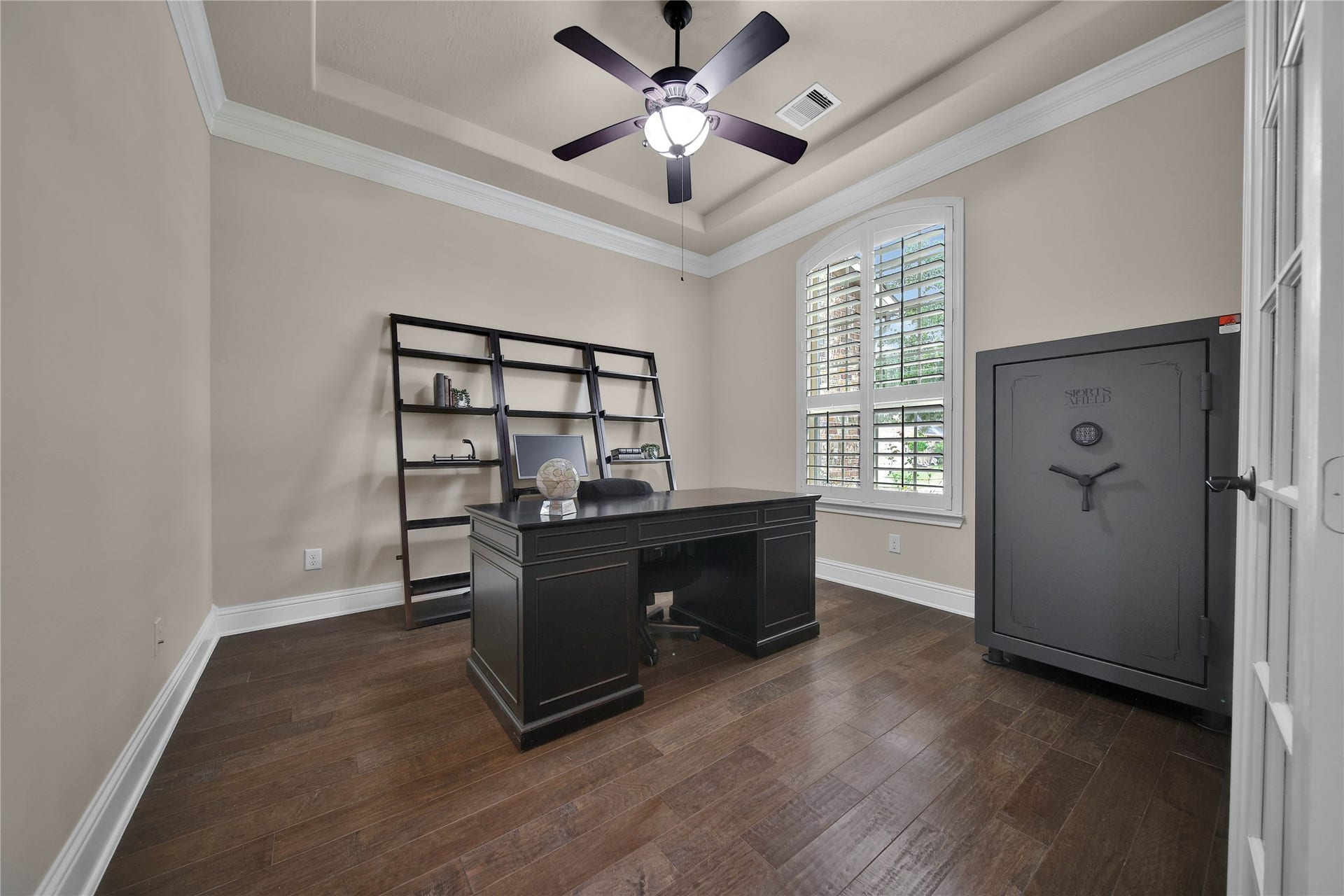 27707 Lakeway Trail Lane, Fulshear, TX 77441 Study/Office is the ideal spot to conduct business or just keep your family organized.