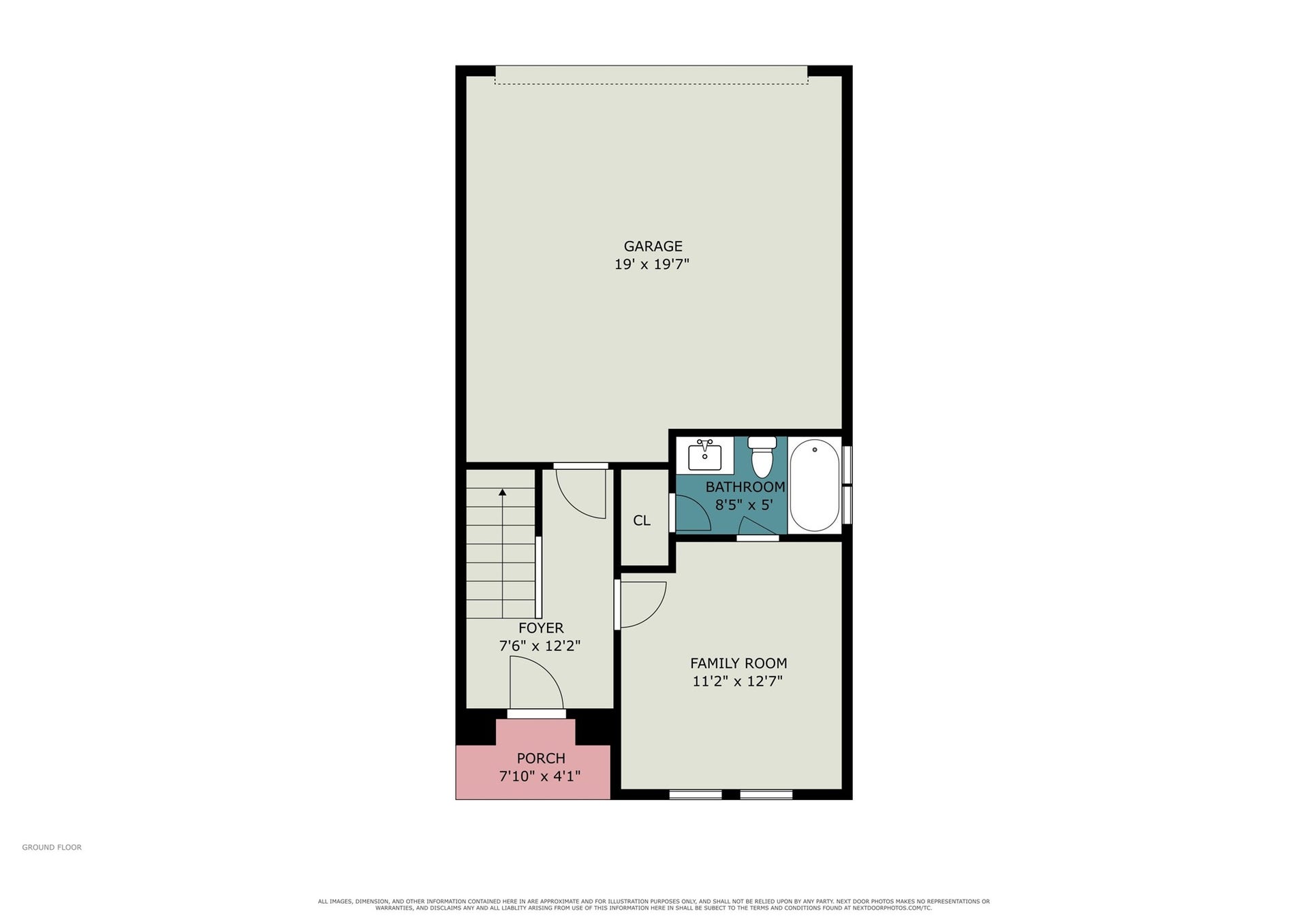 1156 Wycliffe Drive, Houston, TX 77043 Floor Plan - First Floor.