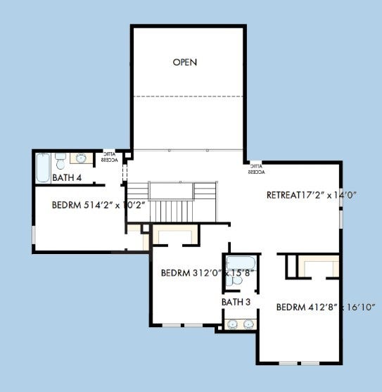The success of a floor plan is the way you can move through itYoull be amazed at how well this home livesWe call it traffic patterns.