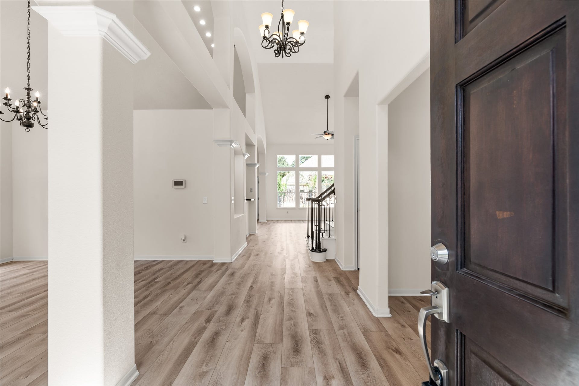 23218 Colony Green Drive, Katy, TX 77494 Entry boasting with natural light and high ceilings.