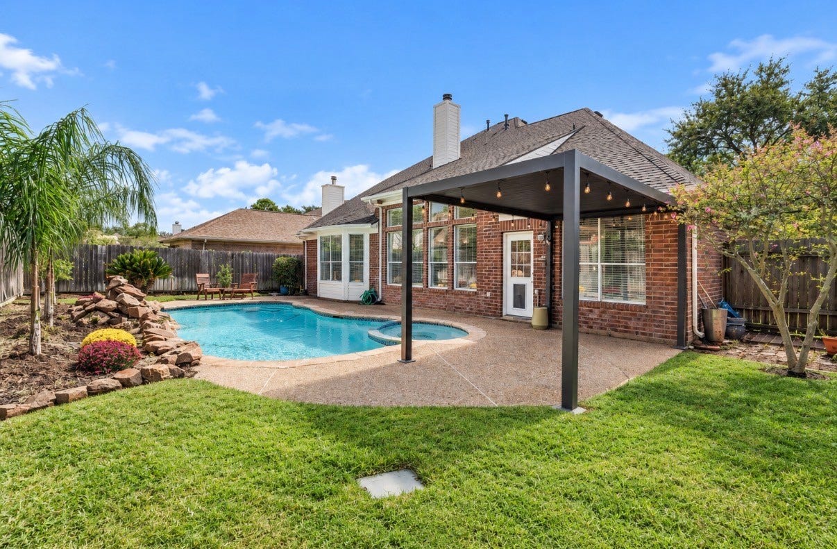 23218 Colony Green Drive, Katy, TX 77494 Upgraded Covered back patio.