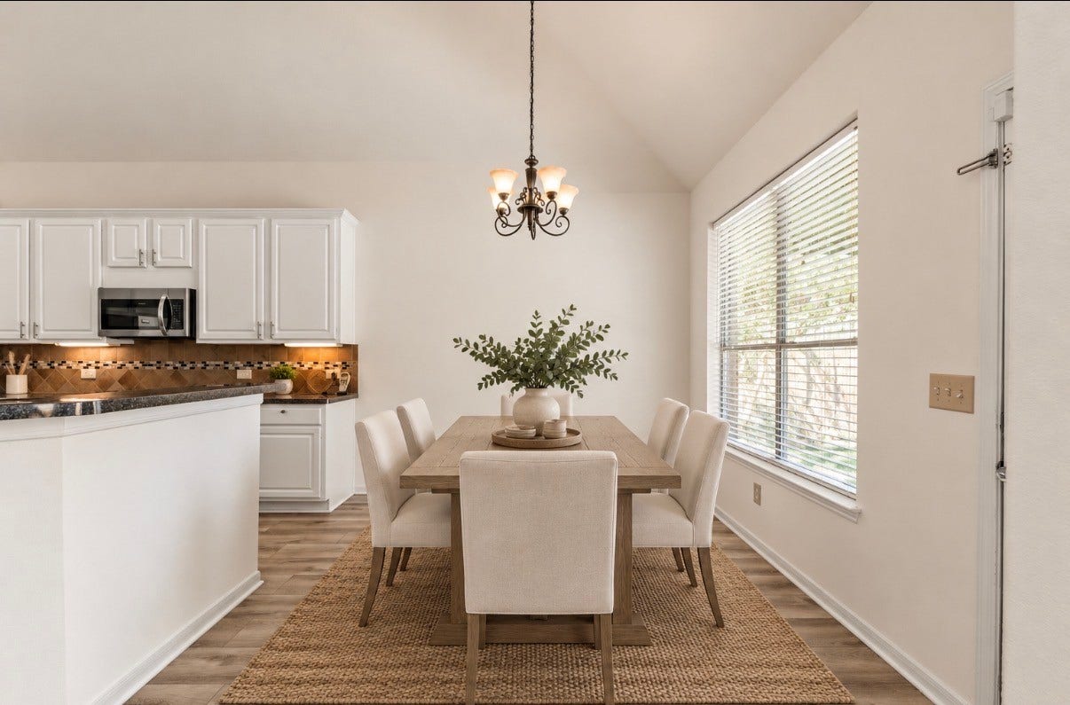 23218 Colony Green Drive, Katy, TX 77494 Virtually staged breakfast area