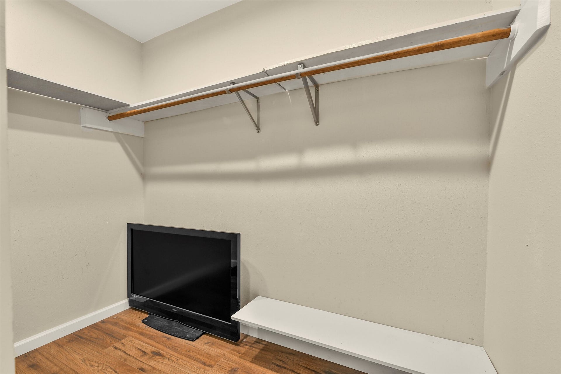 Large walk in closet