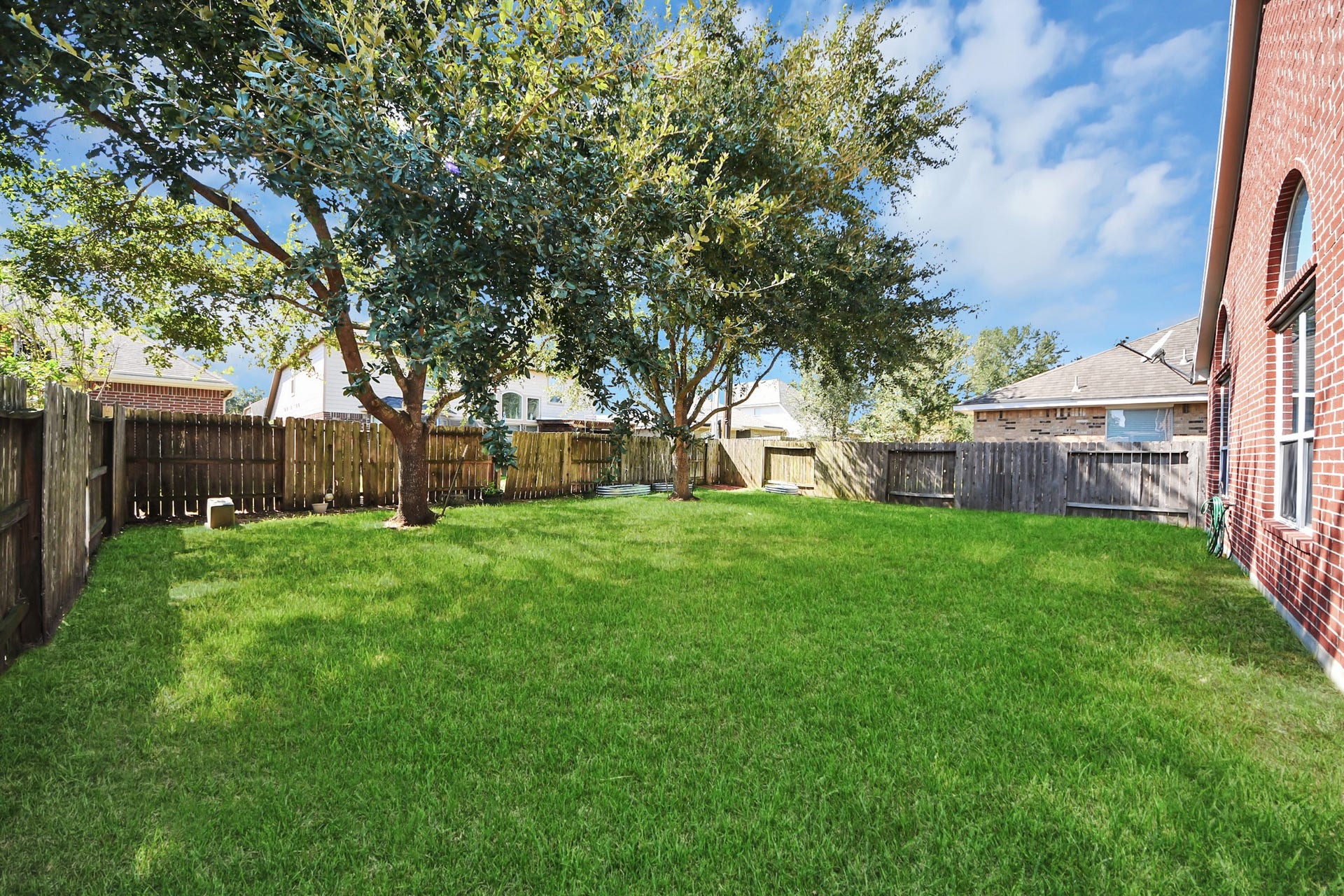 6114 Hollydale Ridge Lane, Katy, TX 77494 Spacious backyard