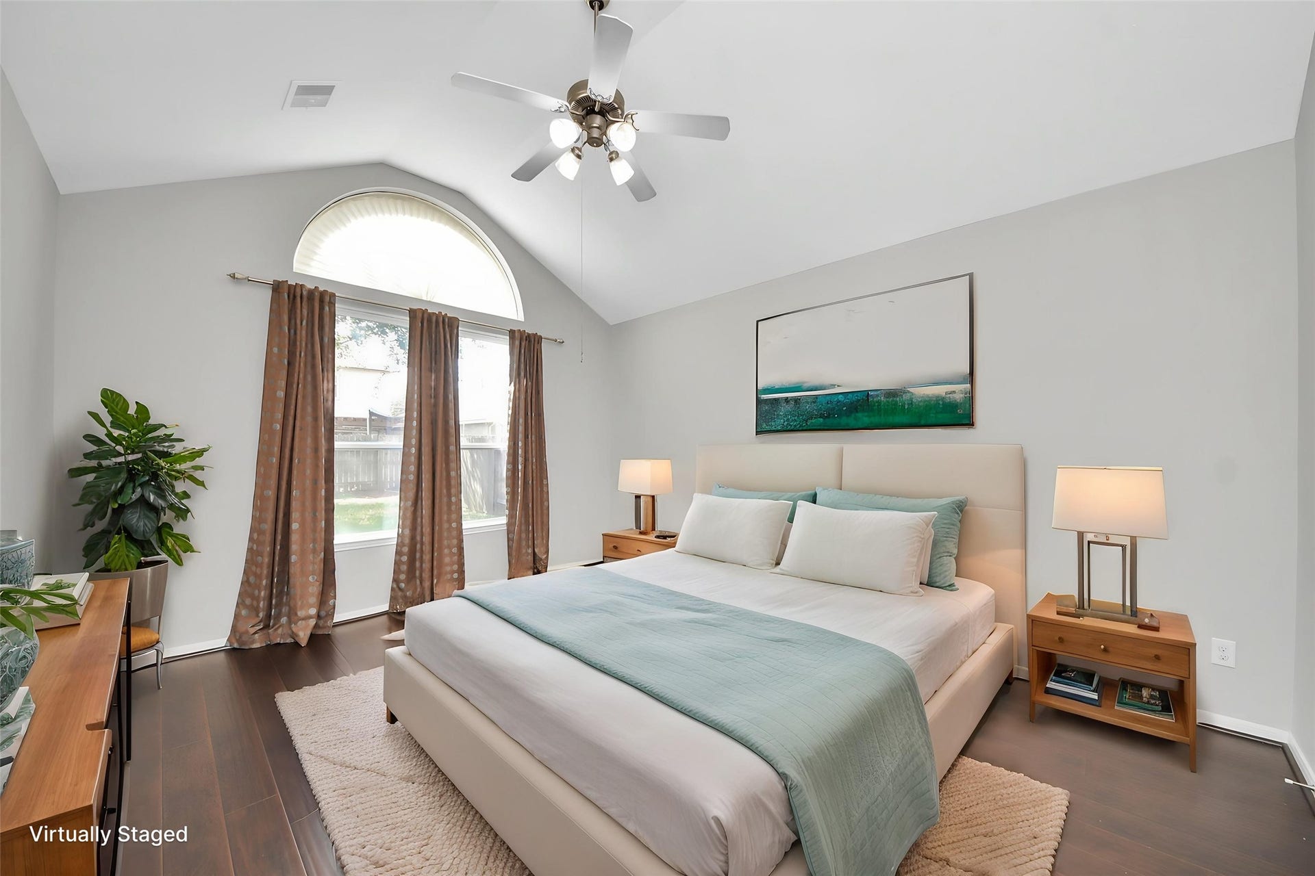 6114 Hollydale Ridge Lane, Katy, TX 77494 Virtually stage primary bedroom