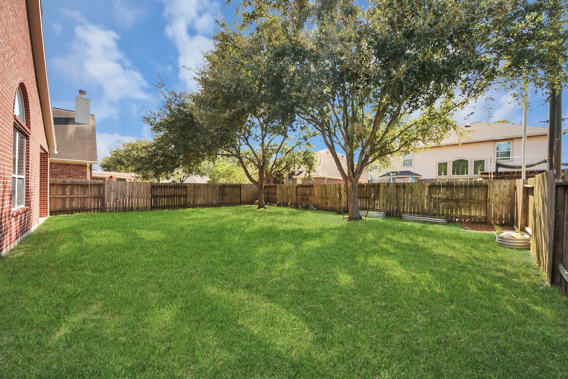 6114 Hollydale Ridge Lane, Katy, TX 77494 Spacious backyard