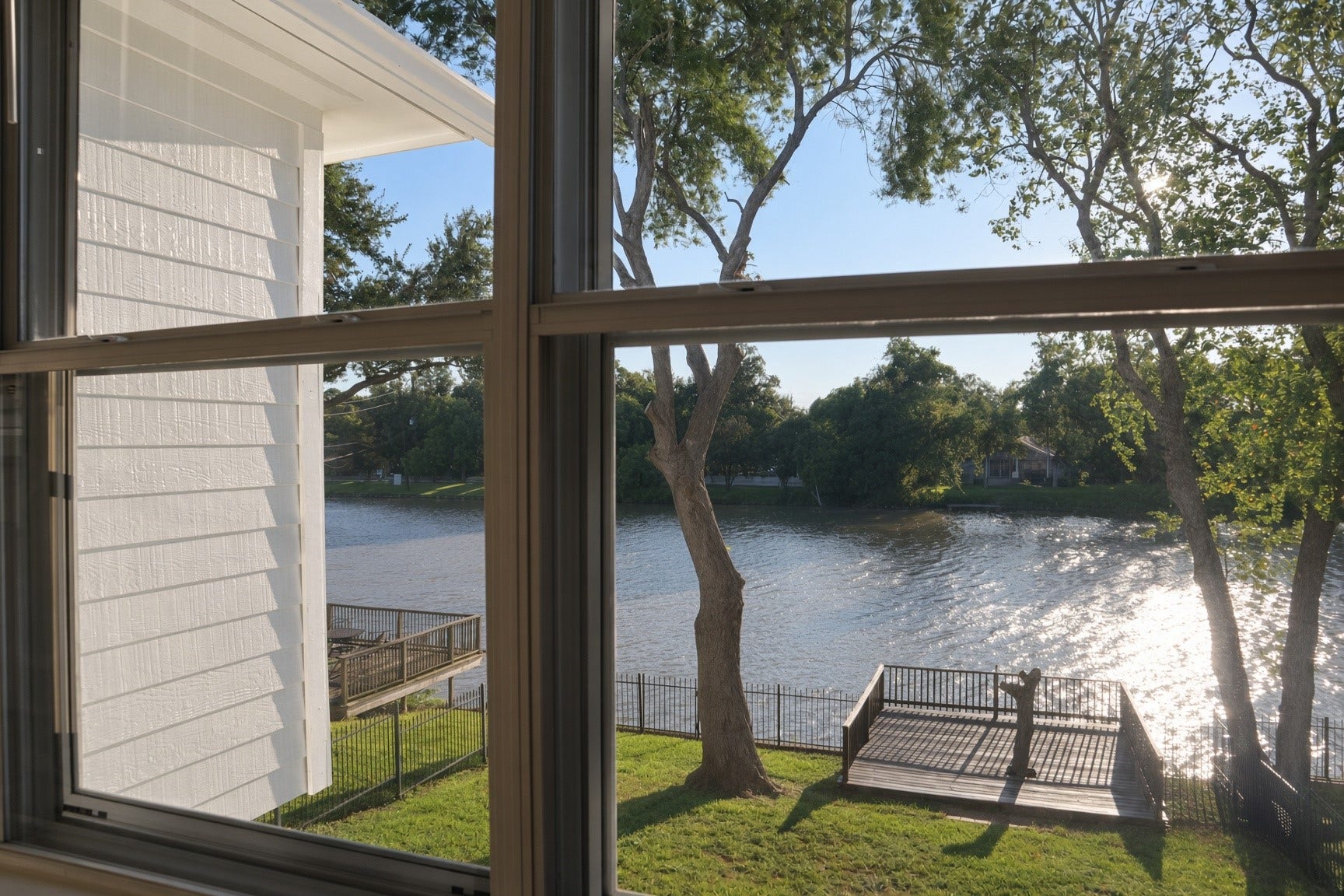 114 Oyster Creek Drive, Sugar Land, TX 77478 Water front view from the Primary Bedroom