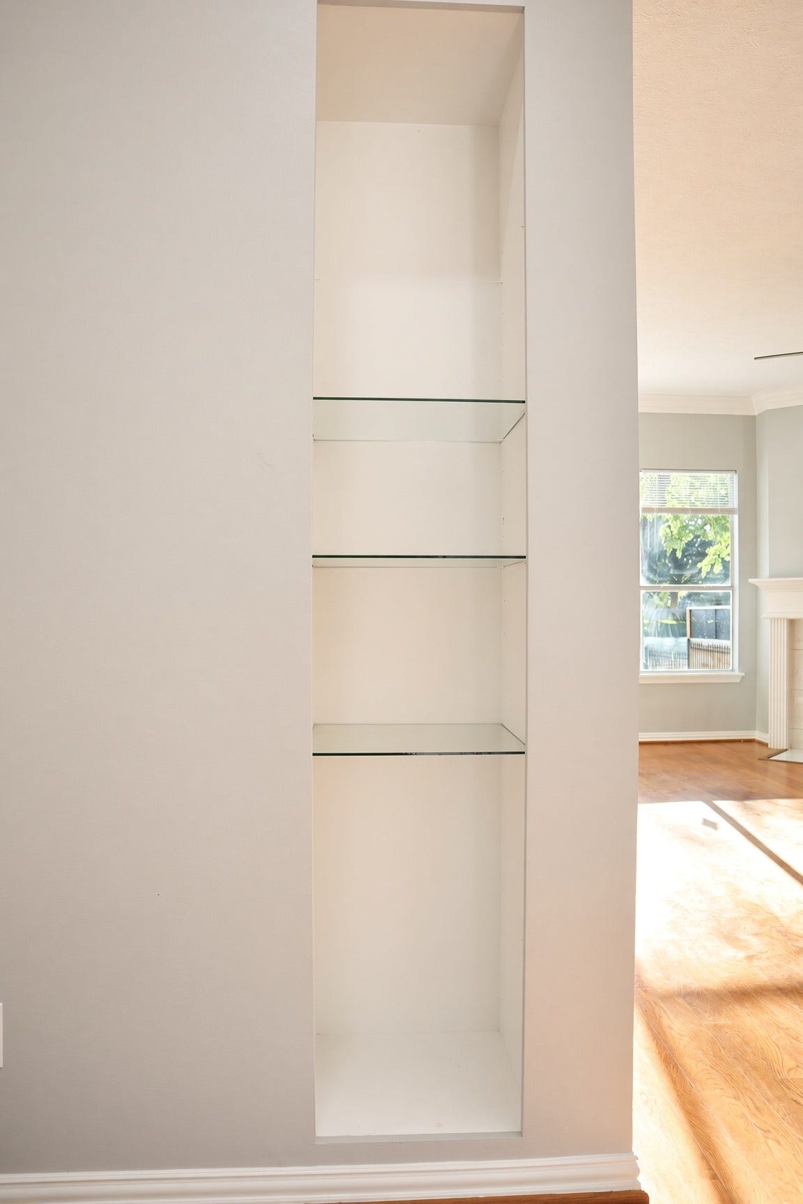 114 Oyster Creek Drive, Sugar Land, TX 77478 Shelves in formal living/dining