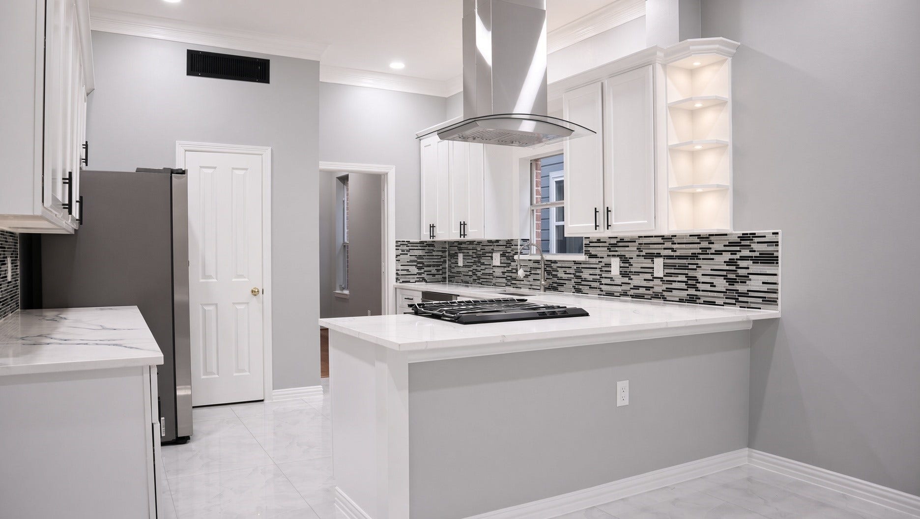 114 Oyster Creek Drive, Sugar Land, TX 77478 Inviting Kitchen, with new appliances.
