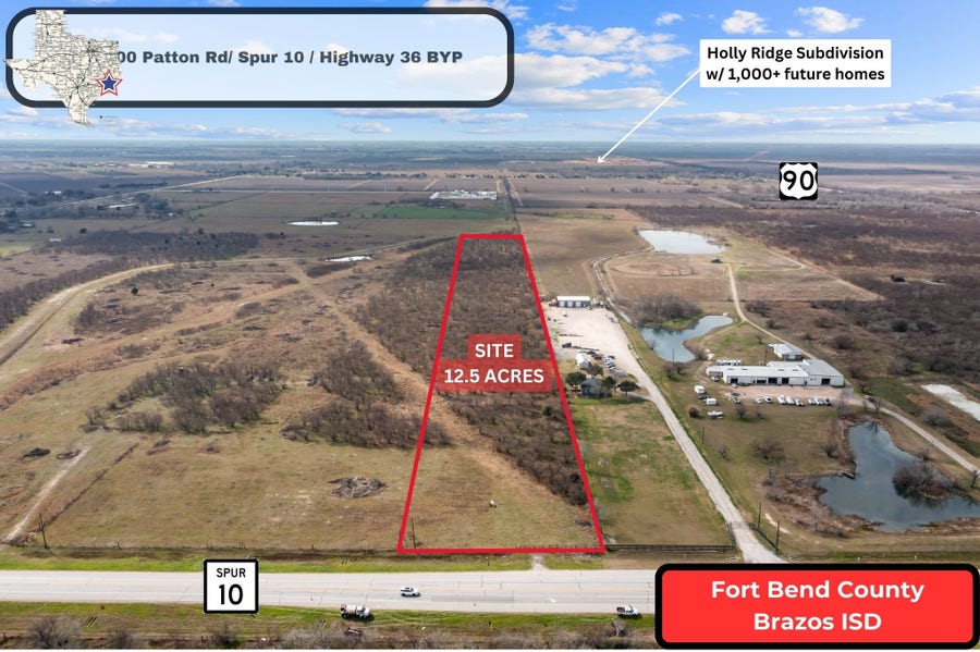 Property photo for 00 Patton / TX-10 Spur / Spur 10 / Hwy 36 BYPASS, Rosenberg, TX