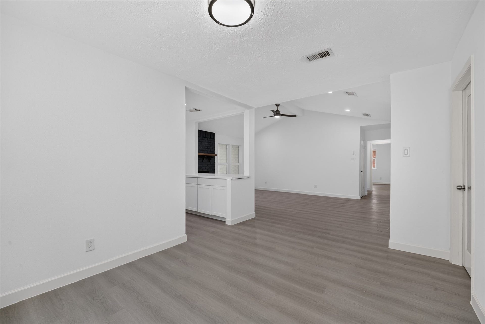 Dinning Area with views of Living / Family Room
