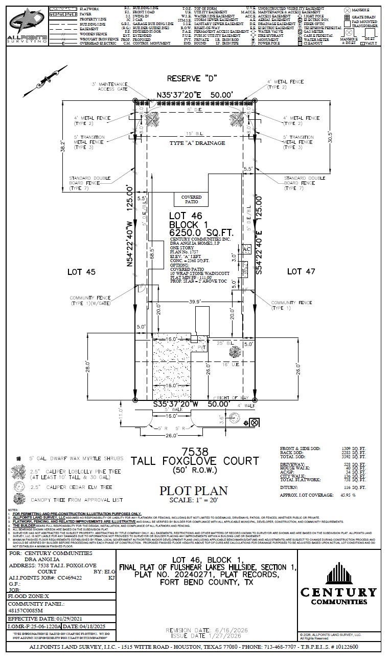 7538 Tall Foxglove Court, Fulshear, TX 77441